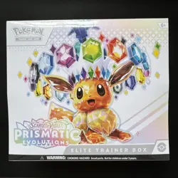 Pokemon TCG Prismatic Evolutions Elite Trainer box ETB S&V - NEW/SEALED - Image 2