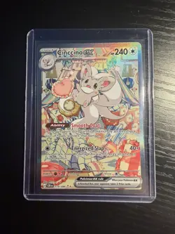 Pokemon Cinccino ex 119/086 Mega Evolution Chaos Rising SIR 🤩 PACK FRESH NM 🤩 - Image 1