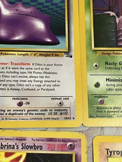 Vintage Pokemon Rare And Trainer Card Lot Cards Some DMG some LP shadowless 21 - Image 2