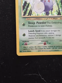 Pokemon TCG Jumpluff Neo Genesis 7/111 Holo Rare 1st Edition HP70 English 2000 - Image 4