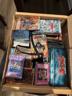 Vintage 2000s Yu-Gi-Oh Bulk Lot — Cards + Some Original Packaging/Boxes - Image 1