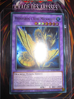 YU-GI-OH! SUPER RARE HEOSVAROG L'AUBE MECANIQUE ROTA-FR035 N/MINT EDITION 1 - Image 1