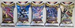 Pokemon Astral Radiance Sleveed Booster Packs Full Art Set (Lot of 5) - Image 1