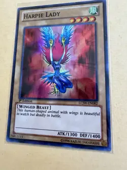 Yu-Gi-Oh TCG Harpie Lady 1st Edition Super Rare Card LCJW-EN082 - Image 2