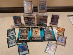 Yu-Gi-Oh Lot - 2 Different New Mystery Cubes, 3 Sealed Blister Packs & 10 Cards! - Image 1