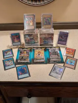 Yu-Gi-Oh Lot - 2 Different New Mystery Cubes, 3 Sealed Blister Packs & 10 Cards! - Image 2