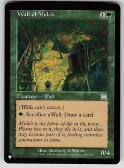 Wall of Mulch Uncommon The List Reprints 298/350 MTG Near Mint 2020 - Image 1