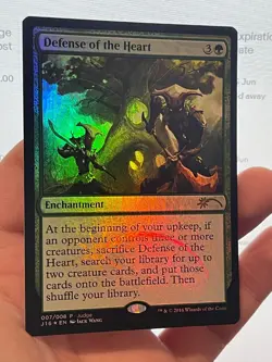 1X FOIL JUDGE Defense of the Heart NM MTG Magic J16 2016 Promo Commander EDH - Image 4