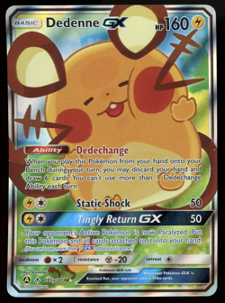 A DEDENNE GX 2020 Pokemon Sun & Moon Unbroken Bonds Full Art Promo #195a/214 - Image 1