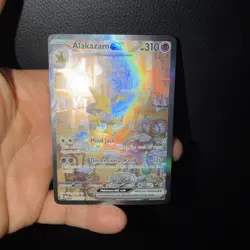 Alakazam EX 201/165 Scarlet & Violet 151 Sir Pokemon TCG NM Condition - Image 1