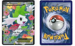 Shaymin EX Full Art Pokemon TCG Radiant Collection RC21/RC25 DMG - Image 3