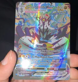 Pokemon Rapid Strike Urshifu VMAX 170/163 Battle Styles Secret Rare Holo 330 HP - Image 1