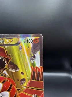 Pokemon TCG Groudon EX 150/160 Ultra Rare Full Art Foil XY Primal Clash HP - Image 3
