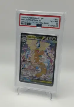 Mega Dragonite EX 290/217 - Pokemon TCG - Ascended Heroes - SIR - PSA 10 - Image 3