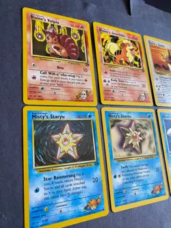 Pokemon TCG Vintage Gym Heroes/Gym Challenges 6 Card Lot - Image 2