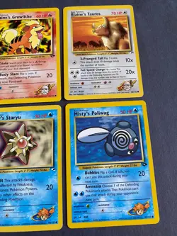 Pokemon TCG Vintage Gym Heroes/Gym Challenges 6 Card Lot - Image 4