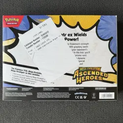 Pokemon Ascended Heroes 3x Tech Sticker & 2 EX Box Collections New & Sealed - Image 5