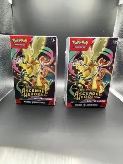 Pokemon TCG Ascended Heroes Booster Bundle Sealed X 2 - Image 1
