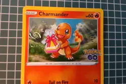 Pokemon Charmander SWSH232 Pokemon GO Promo Holo 60 HP English Basic w/ SWIRL - Image 1