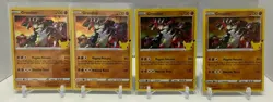 Pokemon - Sword & Shield Celebrations (25th) - Playset (4x) Groudon 017/025 NM - Image 1