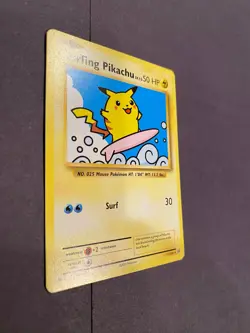 Surfing Pikachu Pokemon XY Evolutions TCG Card 111/108 Pokemon TCG Card - Image 2