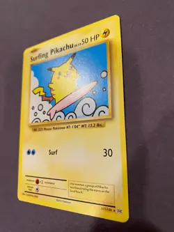 Surfing Pikachu Pokemon XY Evolutions TCG Card 111/108 Pokemon TCG Card - Image 3
