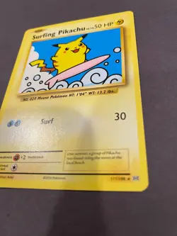 Surfing Pikachu Pokemon XY Evolutions TCG Card 111/108 Pokemon TCG Card - Image 4