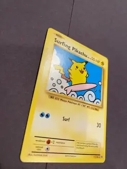 Surfing Pikachu Pokemon XY Evolutions TCG Card 111/108 Pokemon TCG Card - Image 5