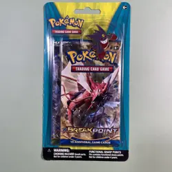 Pokemon XY Breakpoint and XY Fates Collide Blister 2 pk Gengar Pin - Image 1