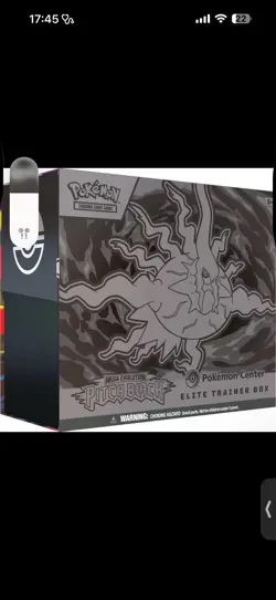 ⭕Pokemon Center Pokemon TCG Mega Evolution Pitch Black PKC ETB - Presale🌃 - Image 1