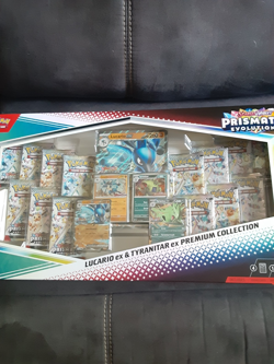 Pokemon TCG Lucario ex & Tyranitar ex Premium Collection sealed never opened - Image 4