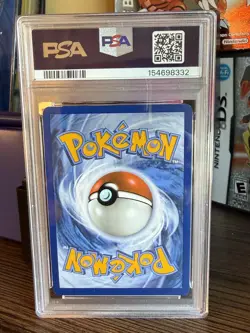 Pokemon PSA 8 Bulbasaur 133/132 MEGA Evolution ME01 Holo Box Topper - Image 2