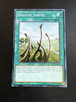 Dragon Shrine LED3-EN010 1st Common YUGIOH - Image 1