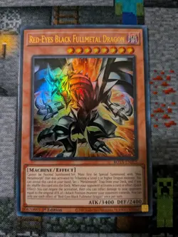 Yugioh TCG Red Eyes Black Fullmetal Dragon ROTA-EN005 - Image 1