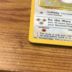 Wigglytuff 19/130 Base Set 2 Holo Rare 80 HP English Pokemon TCG 2000 WOTC - Image 3