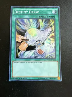 Destiny Draw DESO-EN014 1st Edition Yugioh Card - Image 1