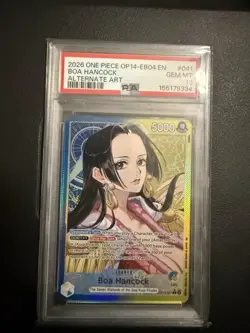 Boa Hancock Op14-EB04 041 Alternate Art Leader One Piece PSA 10 - Image 1