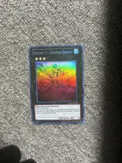 Yugioh Number 17: Leviathan Dragon GENF-EN039 Ghost Rare NM - Image 2