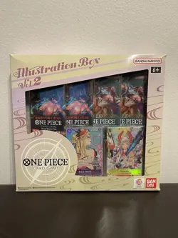 One Piece Bandai TCG Card Game - Illustration Box Vol 2 New - Factory Sealed - Image 1