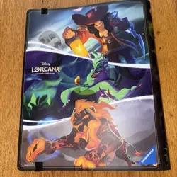 Lorcana Villians Disney Card Folder Binder First Chapter Limited Edition - Image 2