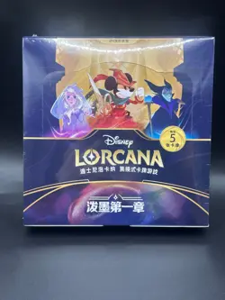 Disney Lorcana TCG Chinese Chapter One: Splashing Ink Booster Slim Box - Image 1