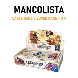 Rare Super Rare Leggende Lorcana Mancolista Disney Fabled ITA Set Completo NC - Image 1