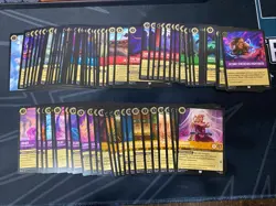 Rare Super Rare Leggende Lorcana Mancolista Disney Fabled ITA Set Completo NC - Image 3