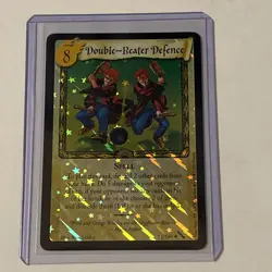 Harry Potter TCG Double-Beater Defense Spell Foil Rare Card 12/140 Near Mint - Image 2