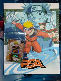 Naurto Uzumaki NRSA-PR-003 PSA Promo Card with Magazine - Image 1