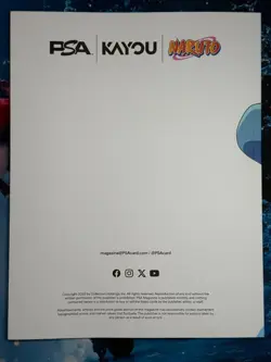 Naurto Uzumaki NRSA-PR-003 PSA Promo Card with Magazine - Image 2
