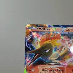 Moltres EX - 14/135 - Pokemon Plasma Storm Black & White Ultra Rare Card MP - Image 3