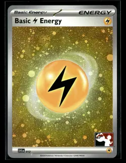 Basic Lightning Energy - (Cosmos Holo) 012 Holo Prize Pack Series Cards NM - Image 1