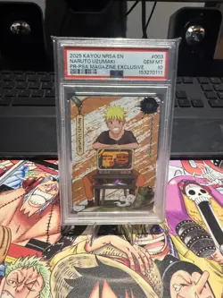 Naruto Uzumaki PSA 10 Promo Card Naruto Shippuden NRSA-PR003 2025 Certified - Image 1