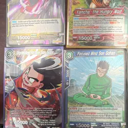 BANDAI Dragon Ball Super Card Game Lot 10 card Foils - Image 2